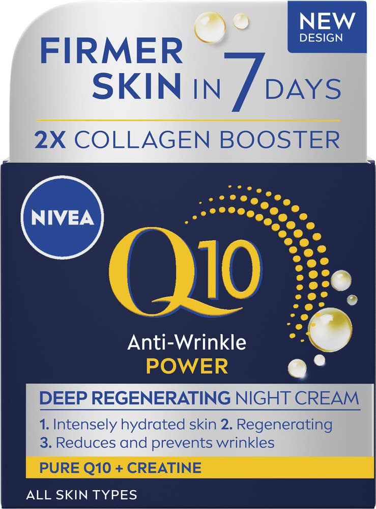 NIVEA Nattkräm Q10 Pwr