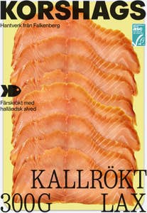 Korshags Kallrökt Lax Skivad ASC