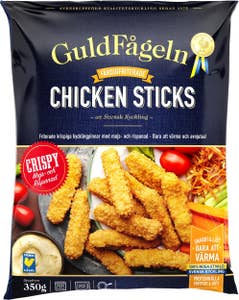 Guldfågeln Chicken Sticks Crispy Fryst