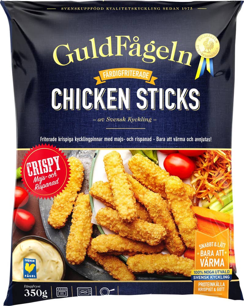 Chicken Sticks Crispy Fryst