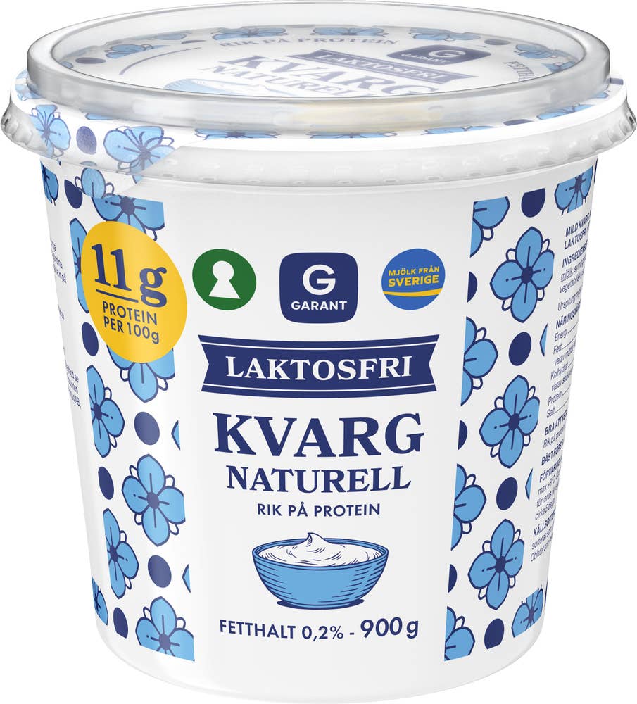 Garant Kvarg Naturell Laktosfri