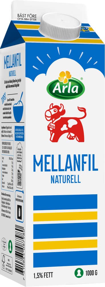 Arla Ko® Mellanfil 1,5%