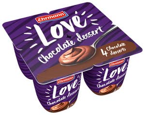 Ehrmann Love Dessert Pudding Choklad 4x100g