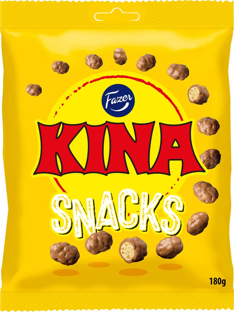 Fazer Kina Gul Snacks