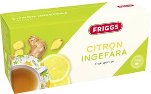 Friggs Te Grönt Ingefära/Citron