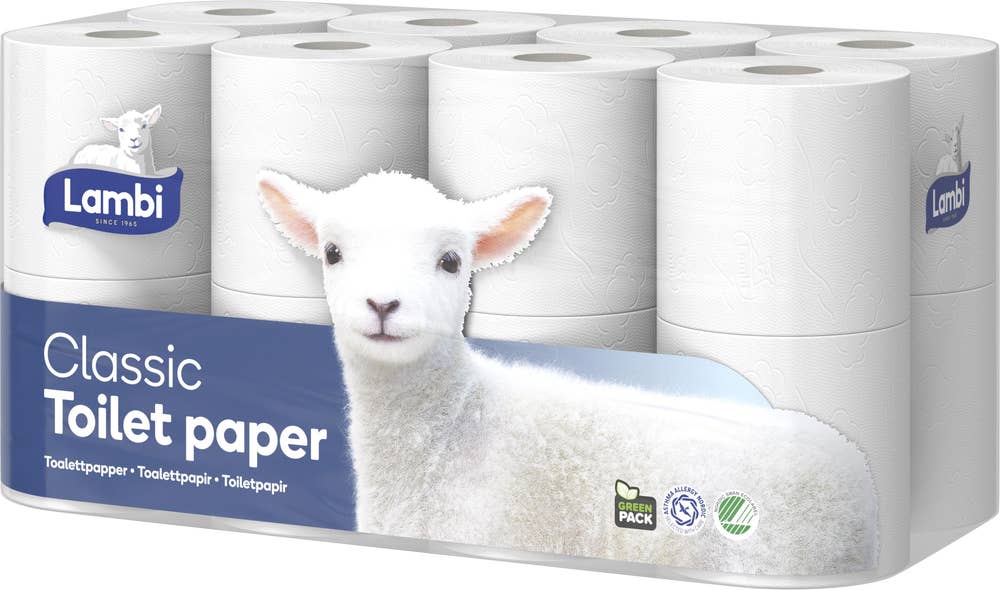 Lambi Toalettpapper Classic 16-p Lambi
