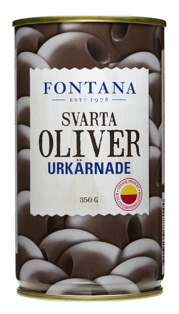 Fontana Oliver Svarta Utan Kärnor