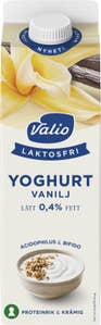 Valio Vaniljyoghurt Laktosfri 0,4%