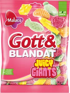 Malaco Gott & Blandat Juicy Giants