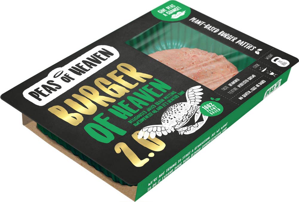 Peas of Heaven Burger of Heaven Fryst Peas of Heaven