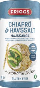 Friggs Majskakor Chiafrö & Havssalt