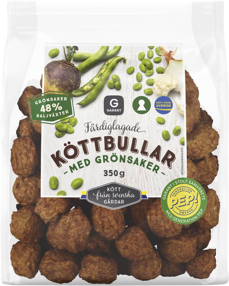 Garant Köttbullar med Grönsaker