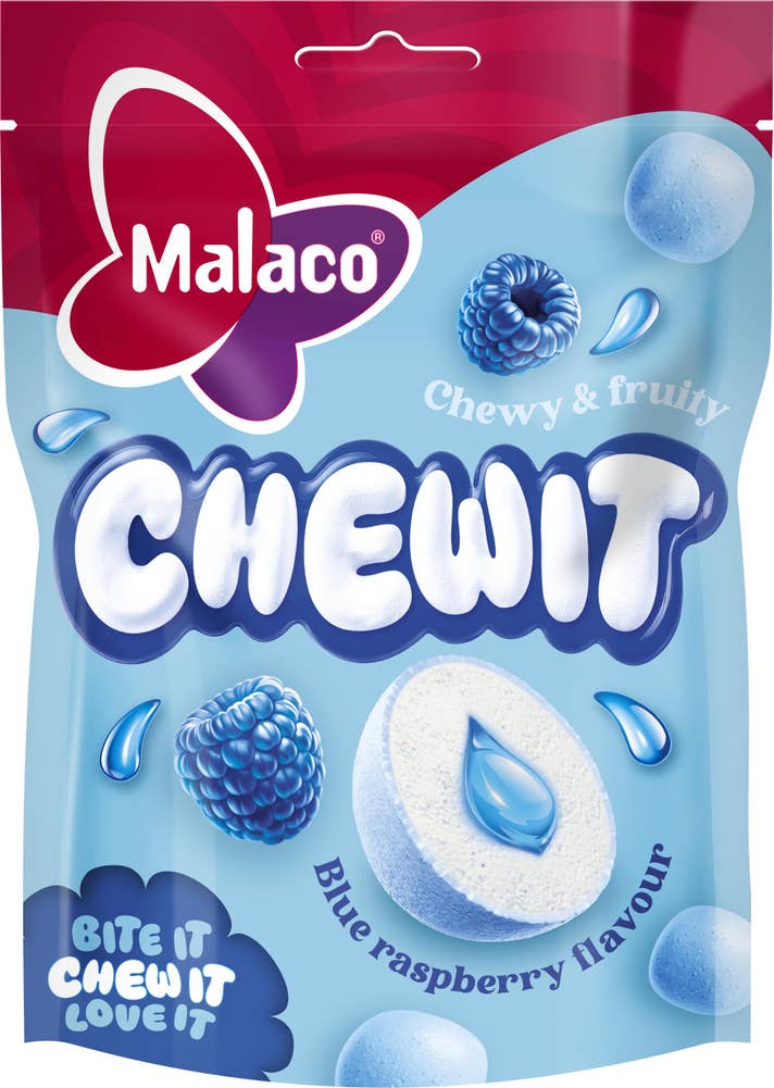 Malaco Chewit Blue Raspberry