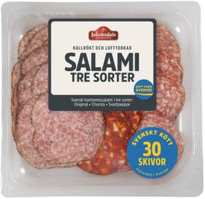 Jakobsdals Salami Tre Sorter