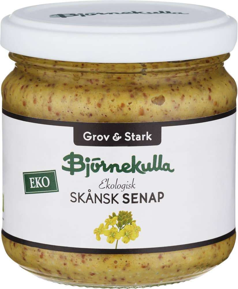 Björnekulla Skånsk Senap Grov & Stark EKO