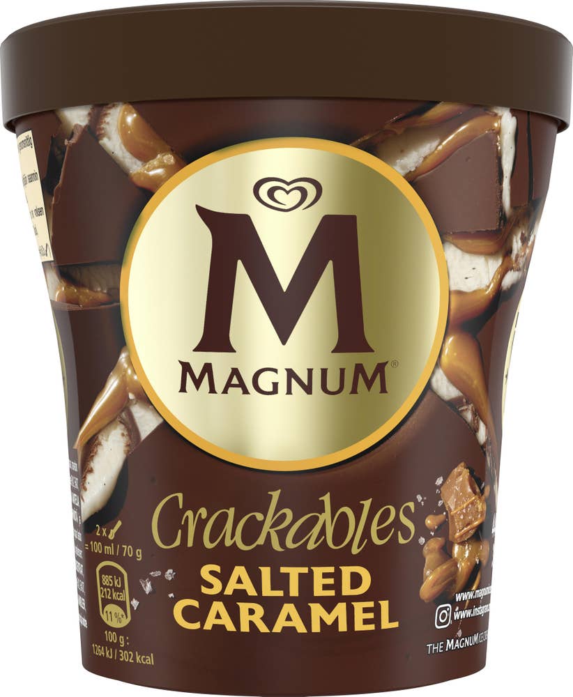 Magnum Glass Crackables Salted Caramel