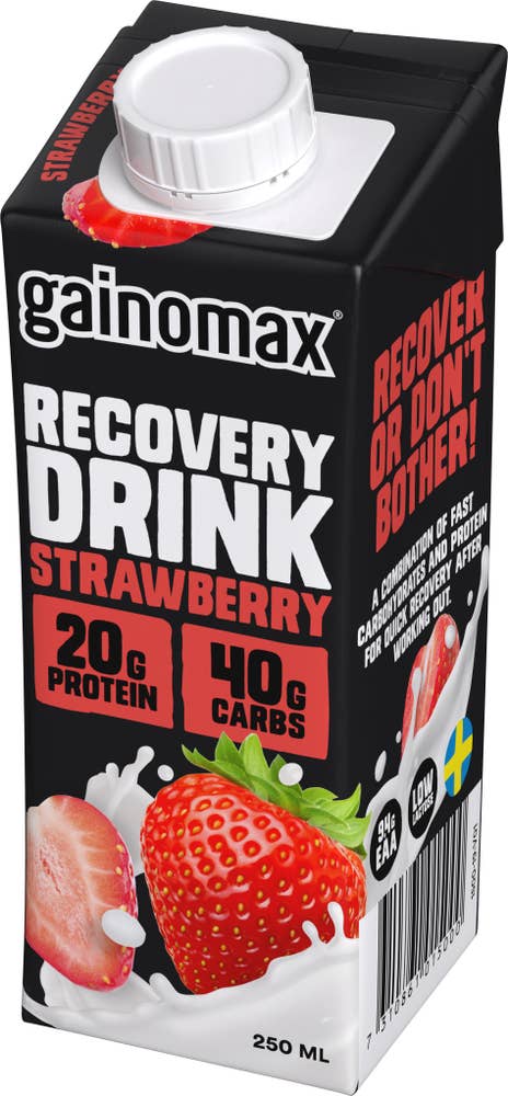 Gainomax Recovery Strawberry 250ml Gainomax