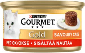Gourmet Gold Kattmat Savoury Cake Oxe