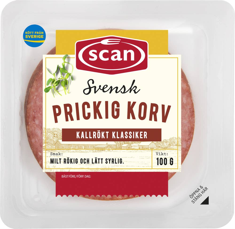 Prickig korv
