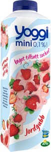 Yoggi® Yoghurt Mini 0,1% Jordgubb