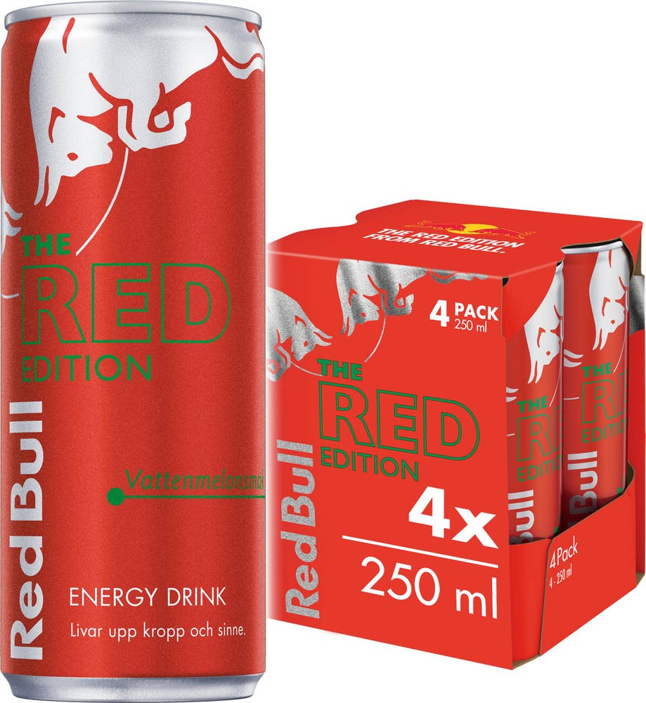 Red Bull Energidryck Red Edition 4x Red Bull