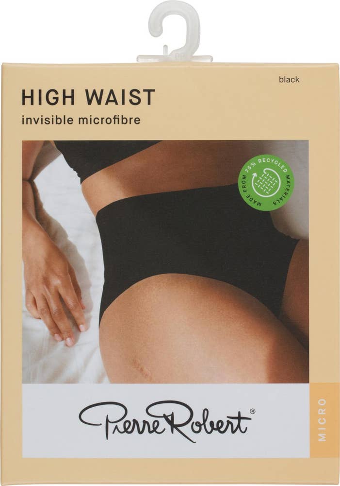 Pierre Robert Trosor High Waist Mikrofiber Svart S EKO 1-p Pierre Robert