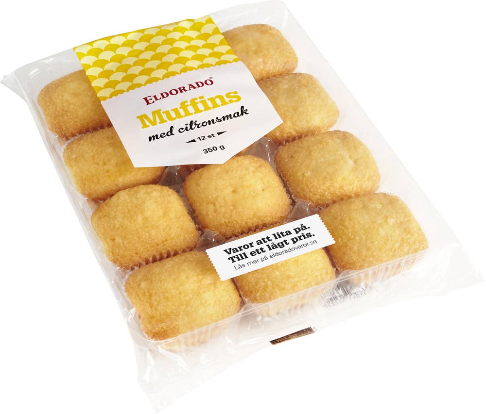 Eldorado Muffins Citron 12-p