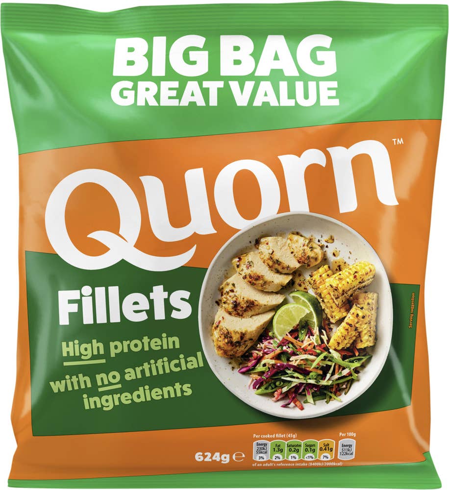 Quorn Vegetariska Filéer Frysta