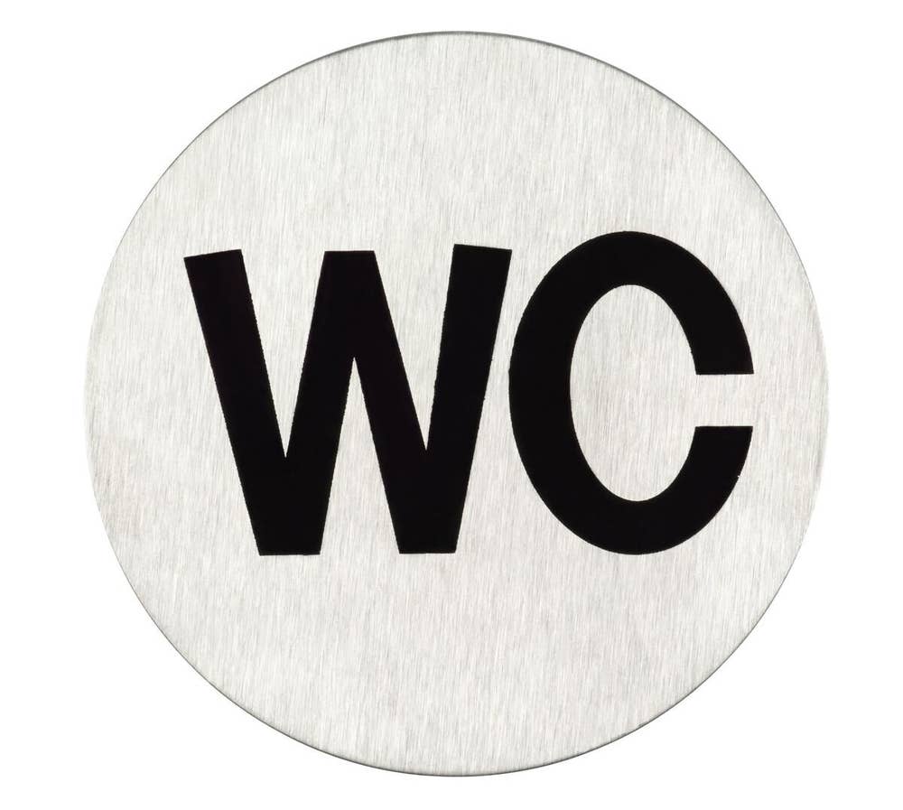 Clas Ohlson WC Skylt Clas Ohlson