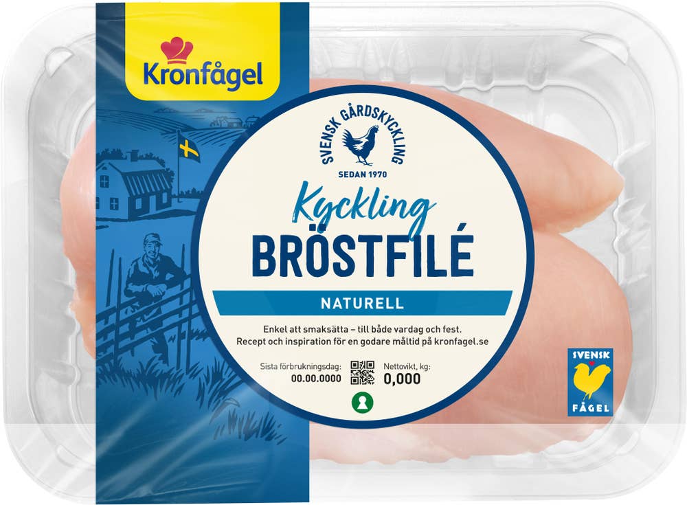 Kronfågel Kyckling Bröstfilé