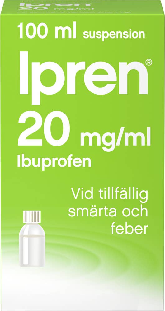 Ipren Ibuprofen 20mg/ml Oral Suspension