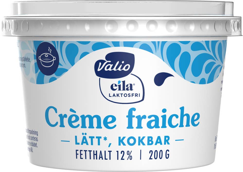 Valio Cremé Fraiche Lätt Laktosfri 12%