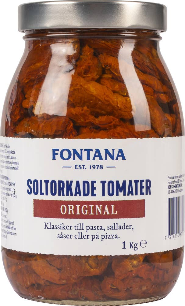 Ej sorterad Soltorkade Tomater Fontana
