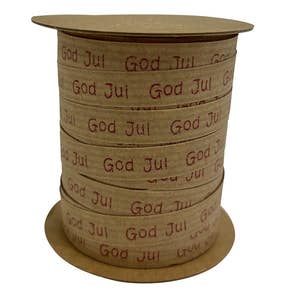 Hedlundgruppen Band Brun & Röd "God Jul" 10m