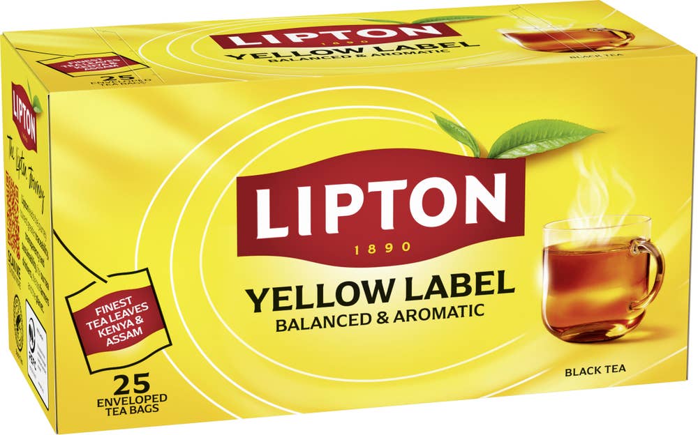 Svart Te Yellow Label