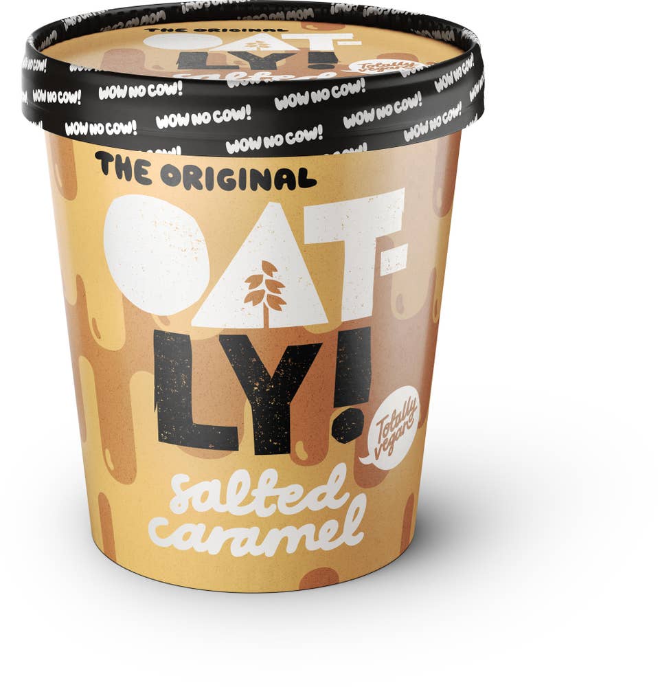 Oatly Havreglass Salted Caramel 0,5L Oatly