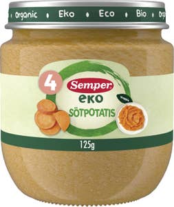 Semper Puré Sötpotatis 4M EKO