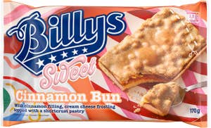 Billys Sweet Cinnanmon Bun Fryst