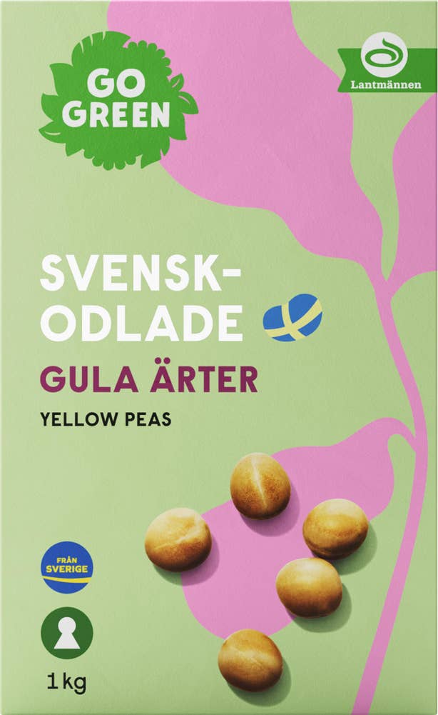 Gula Ärter Svenskodlade