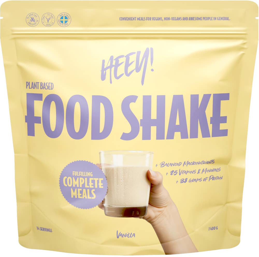 Heey! Plant Based Food Shake Vanilla 14 portioner