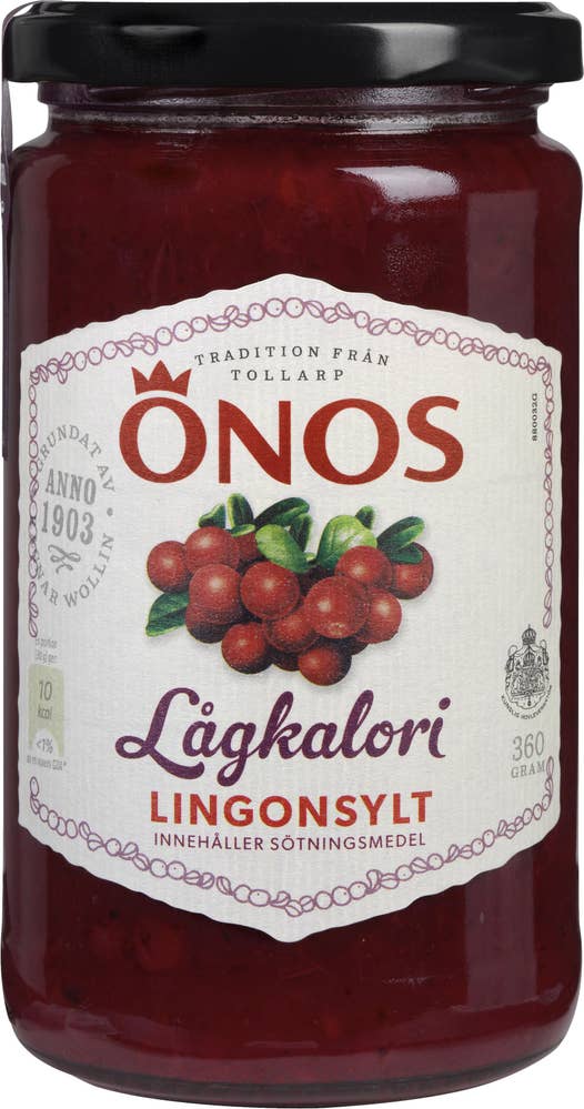 Önos Lingonsylt Lågkalori