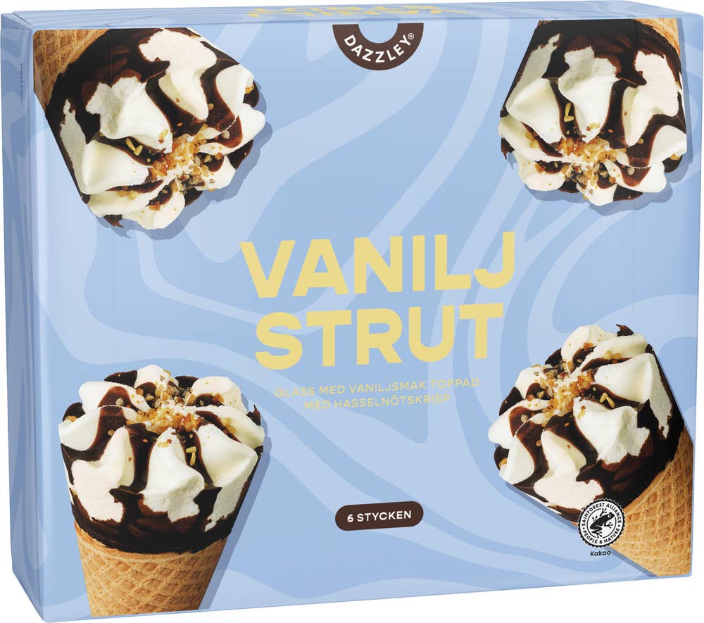 Dazzley Vaniljstrut