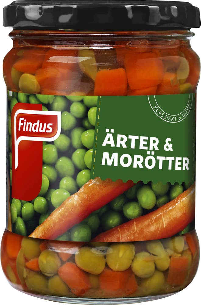 Findus Ärter & Morötter