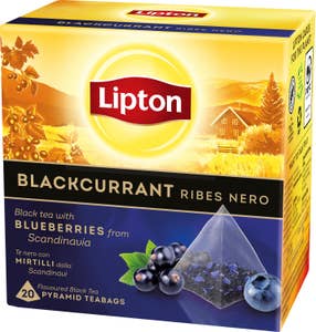Lipton Svart Te Black Currant