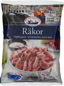 Polar Seafood Räkor med Skal 70/90 Fryst MSC