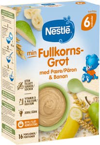 Nestlé Fullkornsgröt med Päron & Banan 6M