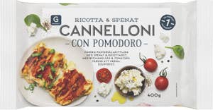 Garant Canneloni Ricotta & Spenat Fryst