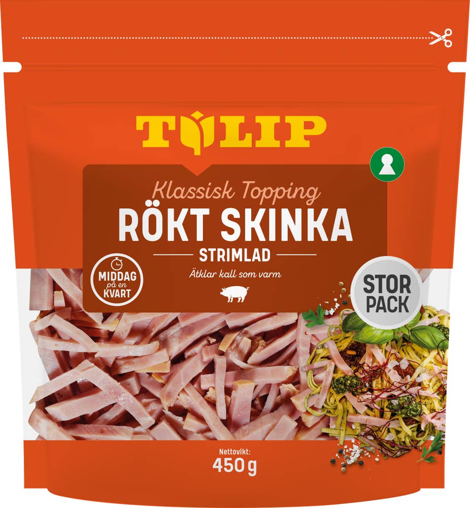 Tulip Rökt Skinka Strimlad Tulip