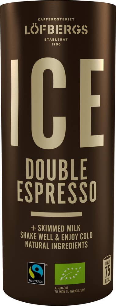 Löfbergs ICE Coffee Double Espresso EKO Löfbergs