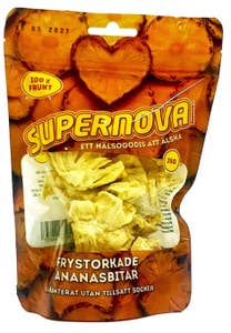 Supernova Freeze Frystorkade Ananasbitar